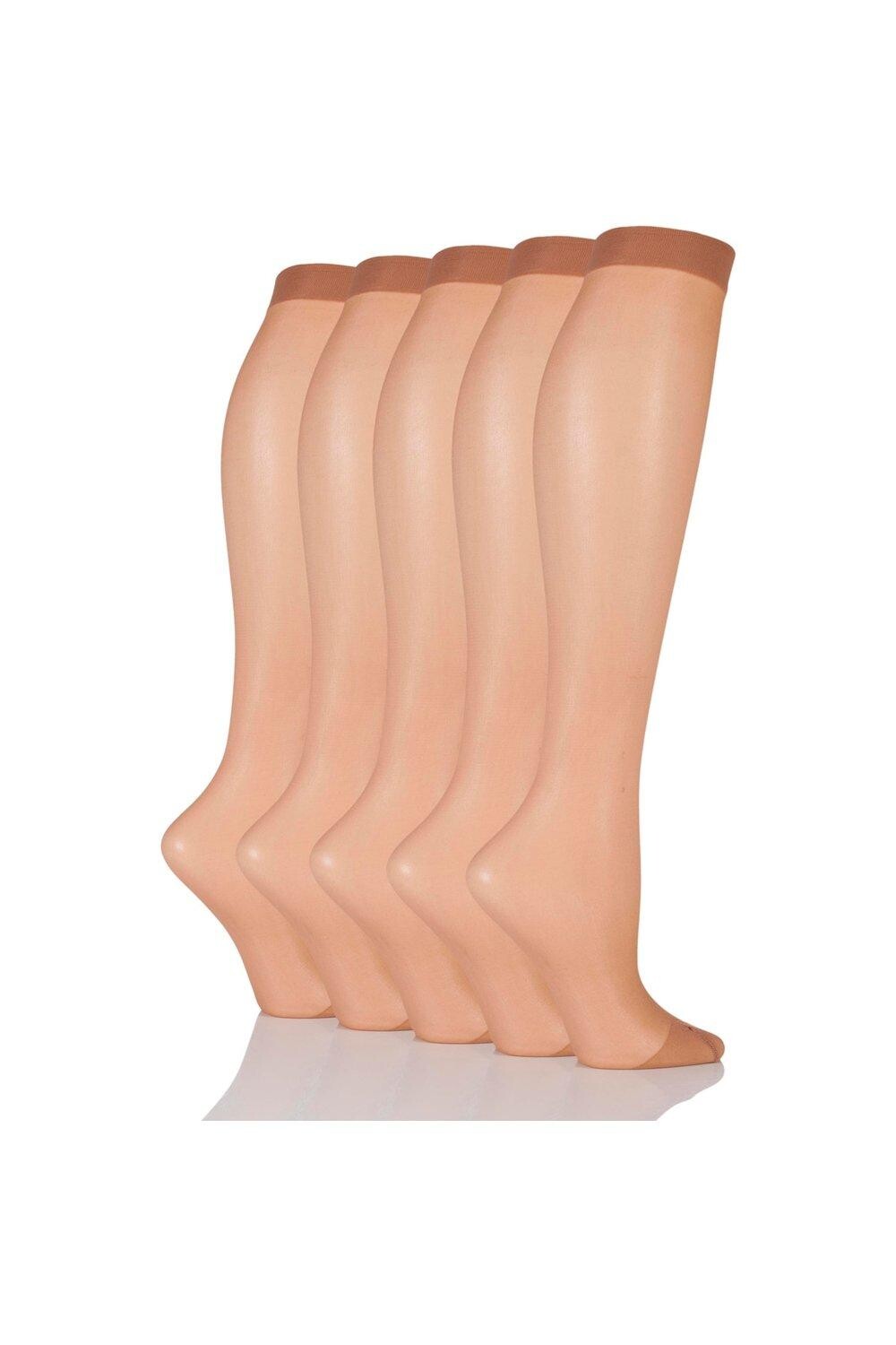 5 пар гольфов плотностью 15 ден SOCKSHOP, бежевый
5 пар гольфов плотностью 15 ден SOCKSHOP, бежевый