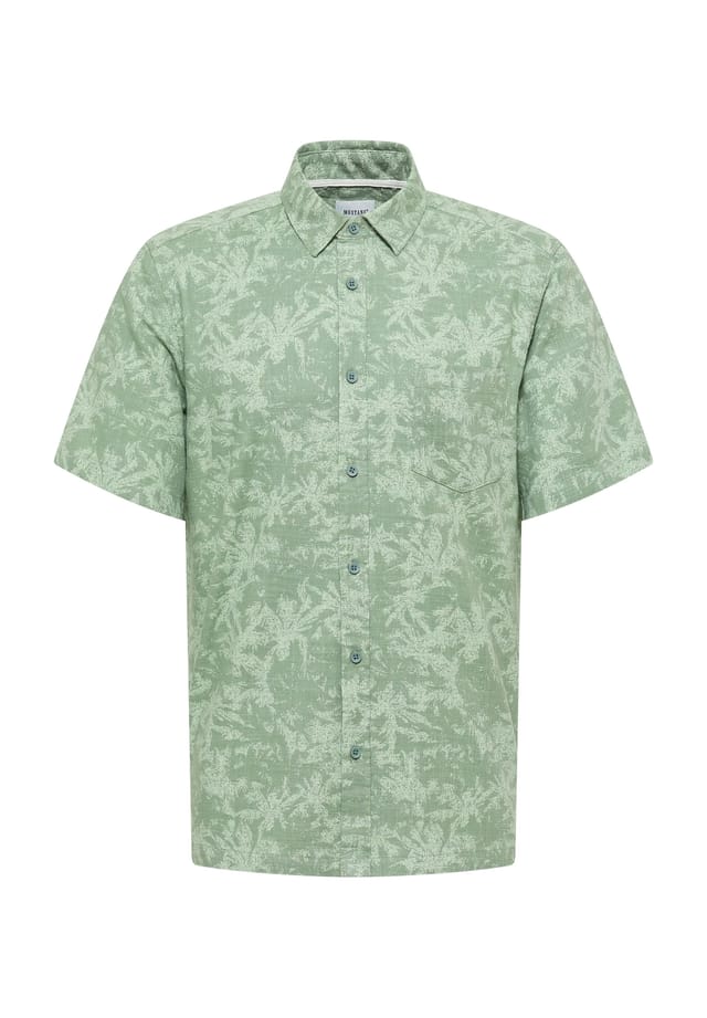 Повседневная рубашка свободного кроя с коротким рукавом и воротником-стойкой Mustang, цвет 12729 distorted p
Повседневная рубашка свободного кроя с коротким рукавом и воротником-стойкой Mustang, цвет 12729 distorted p