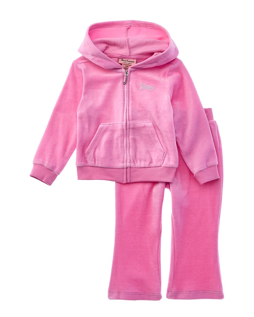 Комплект из 2 велюровых брюк Juicy Couture Juicy Couture, розовый
Комплект из 2 велюровых брюк Juicy Couture Juicy Couture, розовый