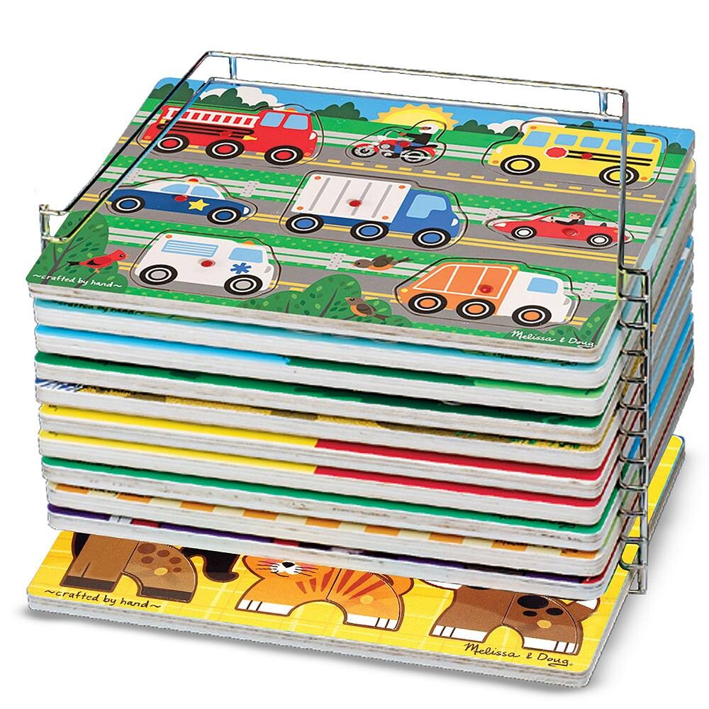 Стойка-пазл Melissa & Doug с одной проволокой, мультиколор
Стойка-пазл Melissa & Doug с одной проволокой, мультиколор