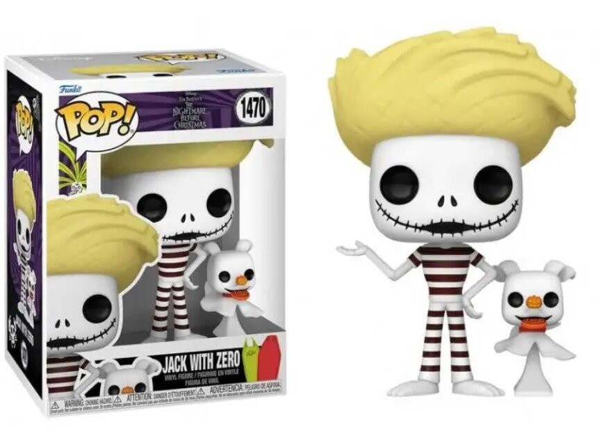 Funko POP! NBX & Buddy 1470 Джек с Зеро (пляж) Джек Скеллингтон
Funko POP! NBX & Buddy 1470 Джек с Зеро (пляж) Джек Скеллингтон