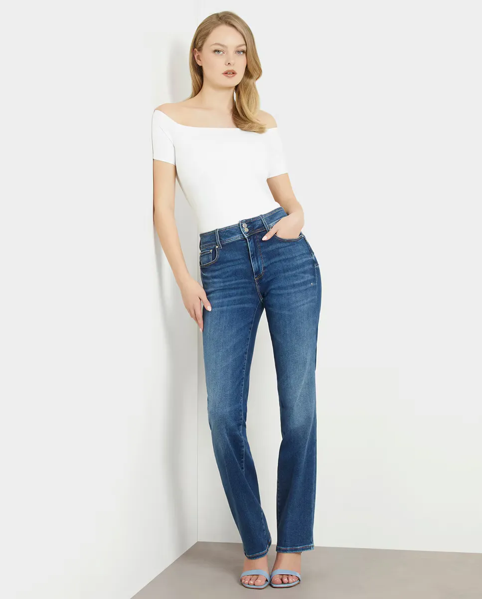 Брюки прямого кроя Guess, темно-синий
Брюки прямого кроя Guess, темно-синий