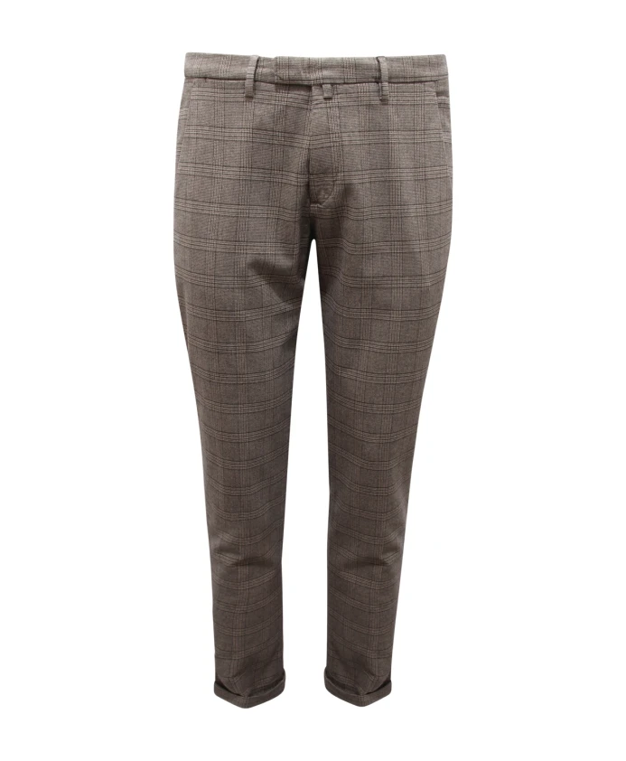Узкие брюки в клетку «глен» Briglia, серый
Узкие брюки в клетку «глен» Briglia, серый