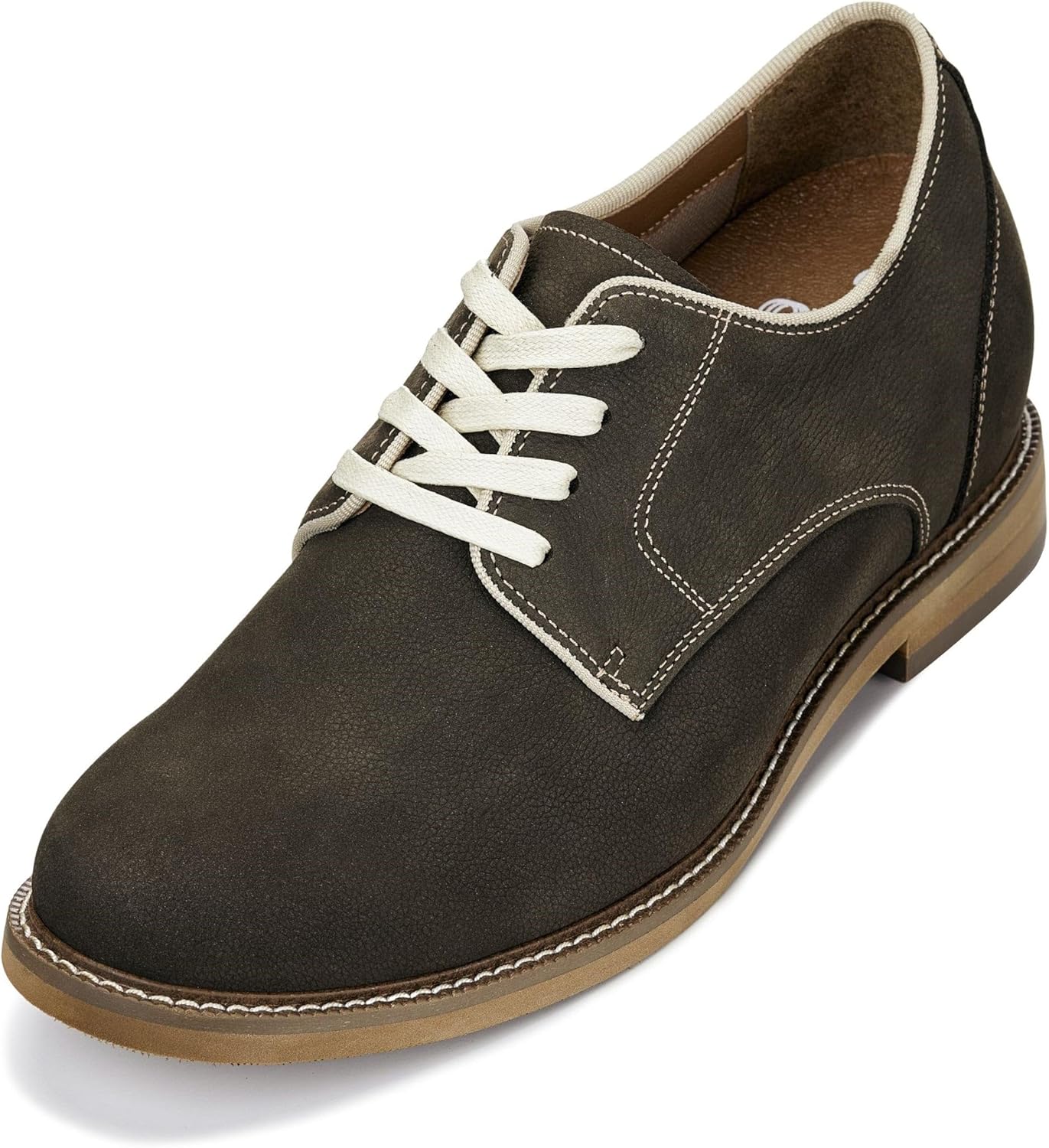 Мужские невидимые туфли-лифтеры CALTO - светло-серые, с кружевами, из премиальной кожи, повседневные дерби - увеличивают рост на 8 см - J1311 - размер 11 D(M) US, серый
Мужские невидимые туфли-лифтеры CALTO - светло-серые, с кружевами, из премиальной кожи, повседневные дерби - увеличивают рост на 8 см - J1311 - размер 11 D(M) US, серый