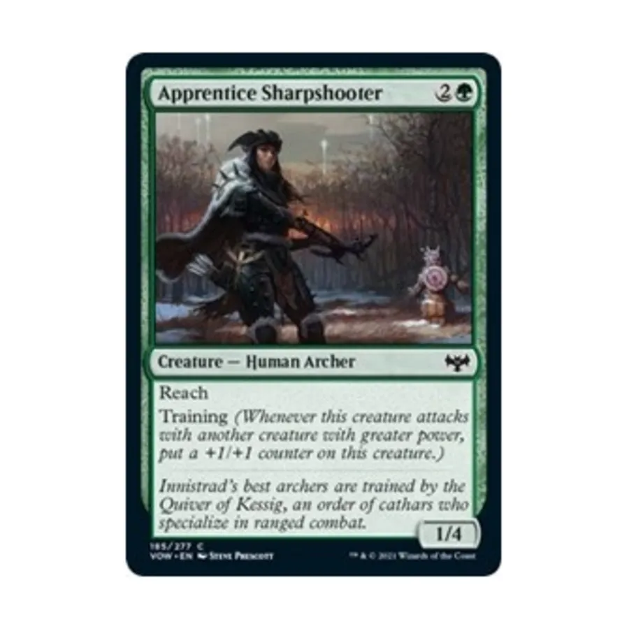 CCG Ученик снайпера (клавиша C), MTG - Innistrad: Crimson Vow
CCG Ученик снайпера (клавиша C), MTG - Innistrad: Crimson Vow