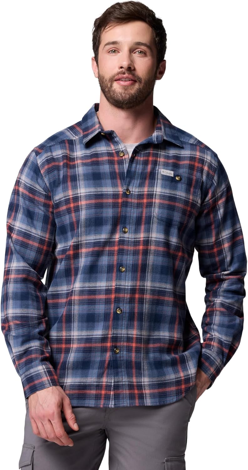 Columbia мужская фланелевая рубашка с длинным рукавом Cornell Woods, Collegiate Navy Backland Tartan
Columbia мужская фланелевая рубашка с длинным рукавом Cornell Woods, Collegiate Navy Backland Tartan