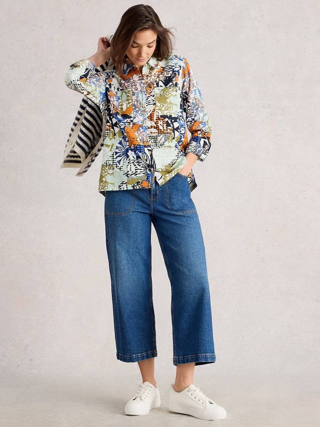 Софи Органик Хлопок Рубашка с Длинными Рукавами White Stuff
Софи Органик Хлопок Рубашка с Длинными Рукавами White Stuff