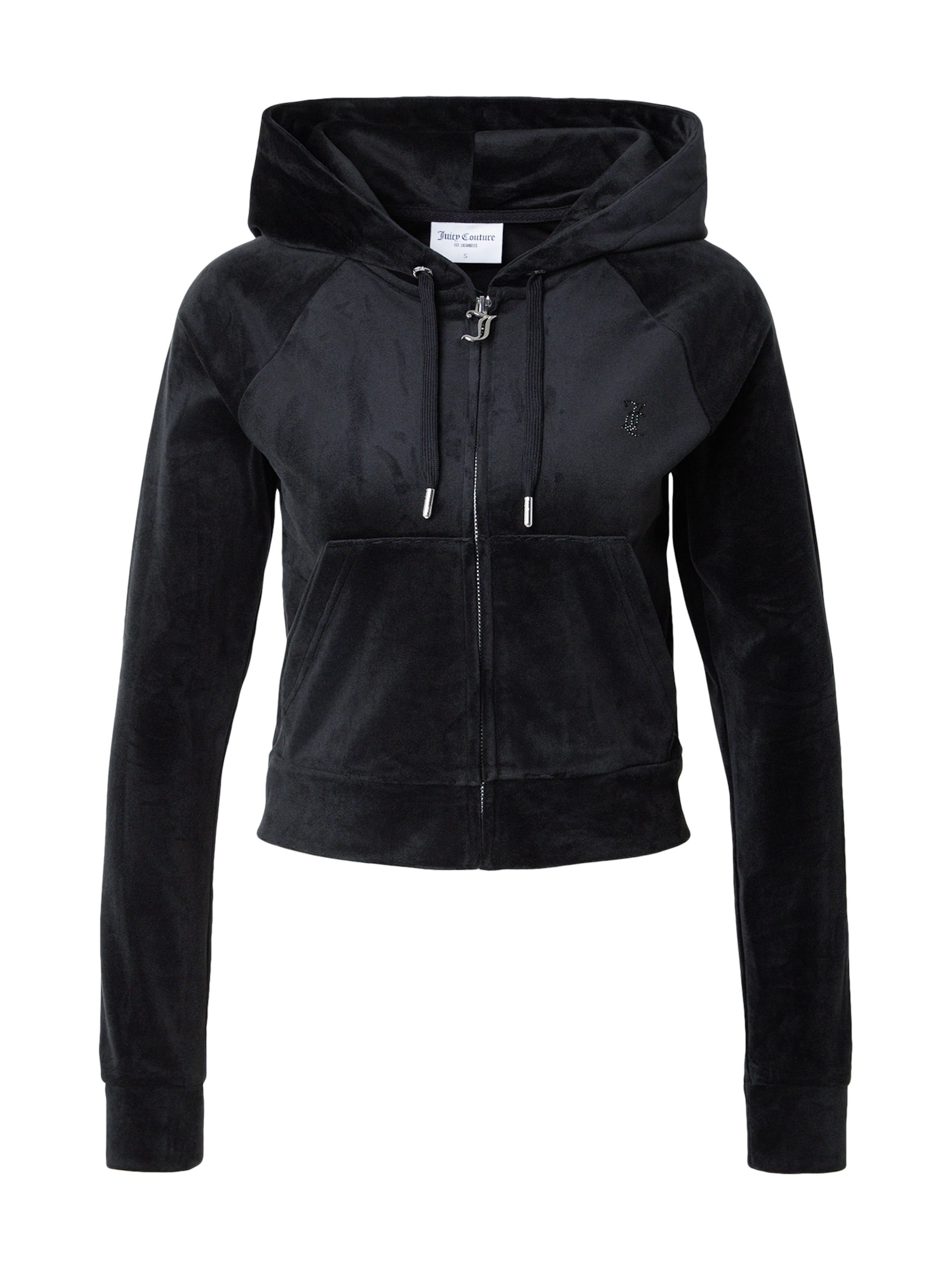 Juicy Couture Толстовка с молнией 'MADISON' в черном цвете
Juicy Couture Толстовка с молнией 'MADISON' в черном цвете