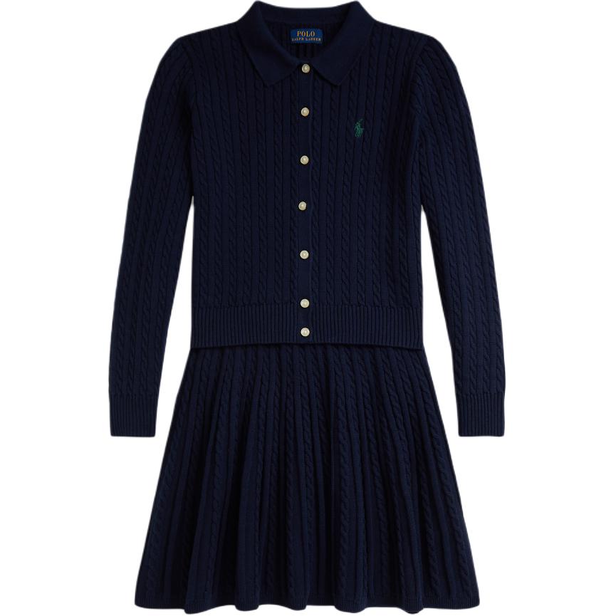 Детский комплект с юбкой Polo Ralph Lauren, темно-синий
Детский комплект с юбкой Polo Ralph Lauren, темно-синий