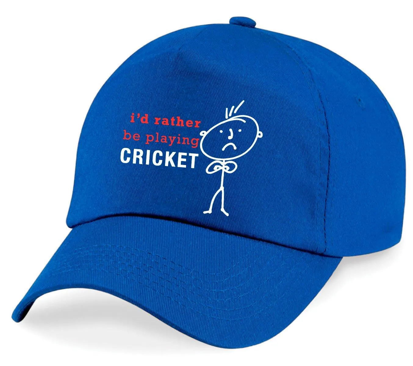 Я бы лучше играл в крикетную кепку 60 SECOND MAKEOVER, синий
Я бы лучше играл в крикетную кепку 60 SECOND MAKEOVER, синий