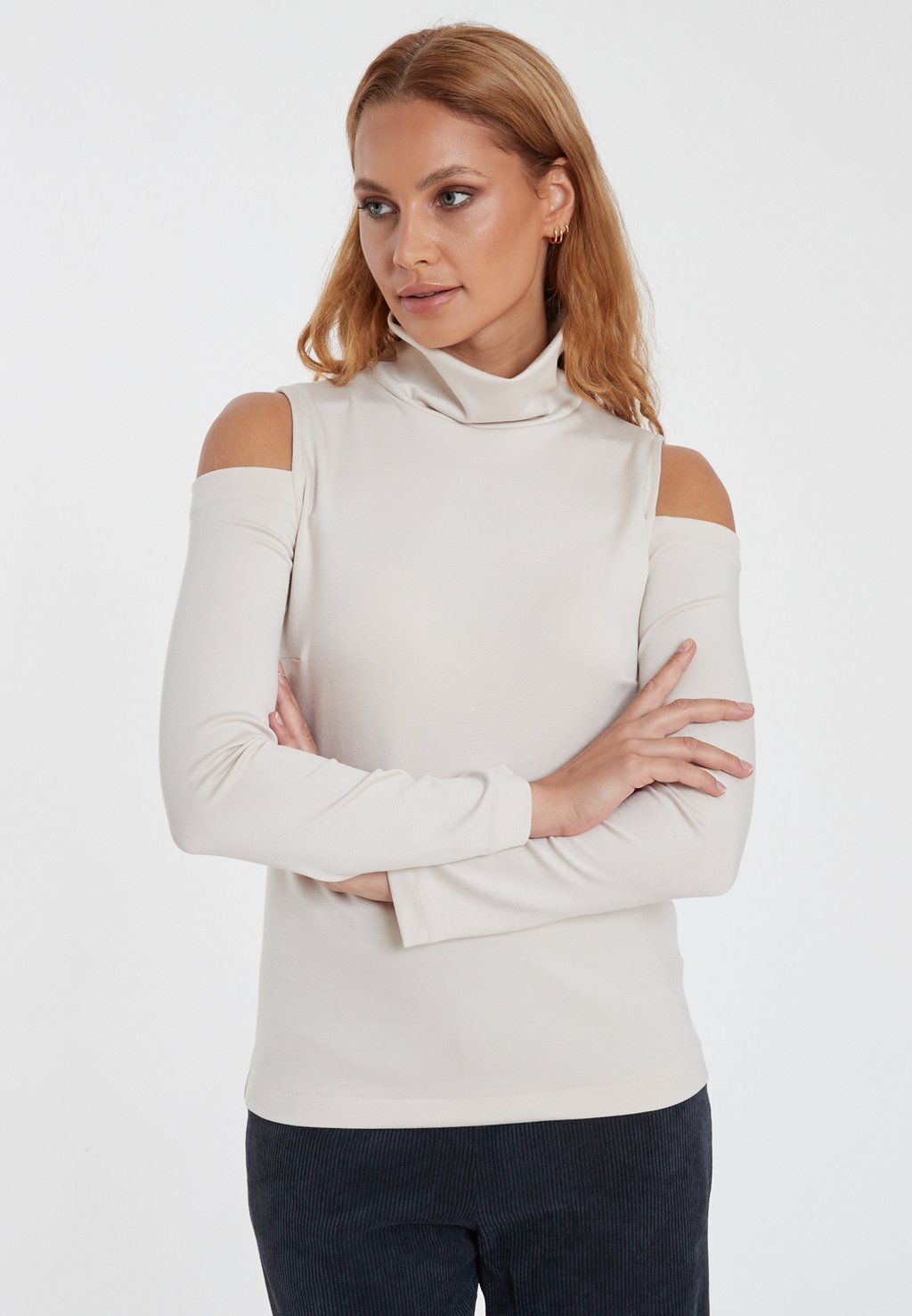 Топ с длинными рукавами SENSY Ana Alcazar, кремовый
Топ с длинными рукавами SENSY Ana Alcazar, кремовый