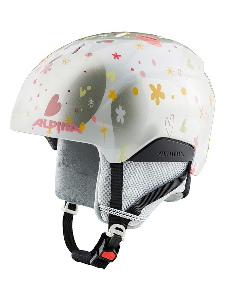 Alpina Горнолыжный/сноубордный шлем "Pizi" бело-золотого цвета
Alpina Горнолыжный/сноубордный шлем "Pizi" бело-золотого цвета