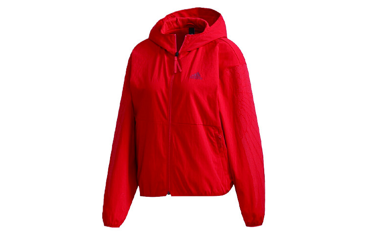 Куртка женская светло-алая / соус-фиолетовая Adidas, алый/фиолетовый 
Куртка женская светло-алая / соус-фиолетовая Adidas, алый/фиолетовый