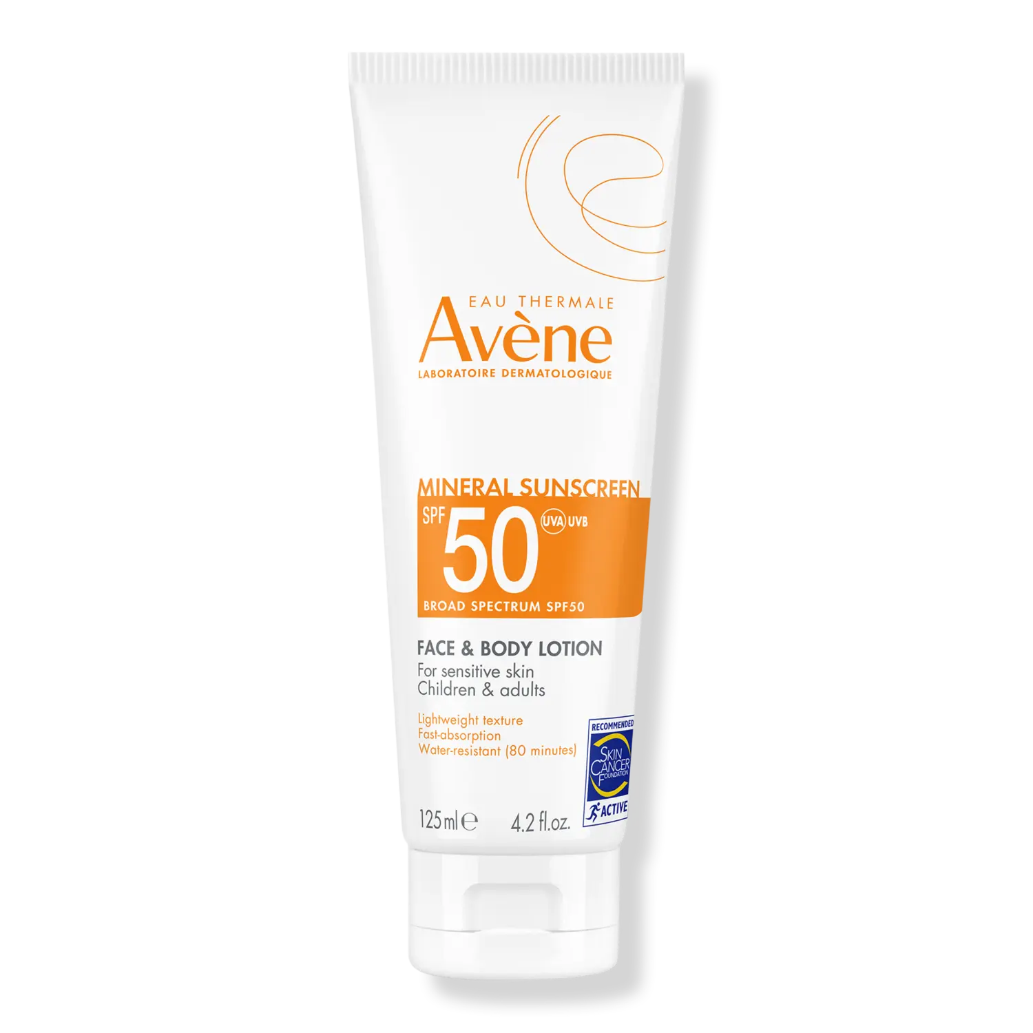 Минеральный солнцезащитный лосьон для лица и тела с широким спектром защиты SPF 50 Avène
Минеральный солнцезащитный лосьон для лица и тела с широким спектром защиты SPF 50 Avène