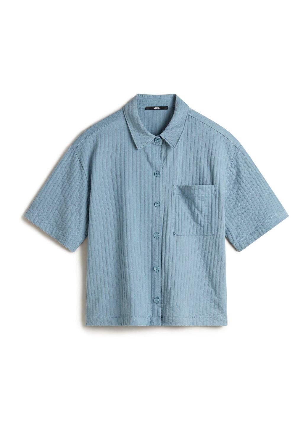 Блузка на пуговицах BEDFORD KNIT BUTTON UP Vans, синий
Блузка на пуговицах BEDFORD KNIT BUTTON UP Vans, синий