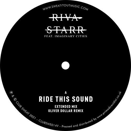 Сингл 12" Riva Starr: Ride This Sound
Сингл 12" Riva Starr: Ride This Sound