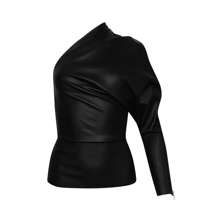 Топ Rick Owens One Shoulder Lambskin Long-Sleeve 'Black', черный
Топ Rick Owens One Shoulder Lambskin Long-Sleeve 'Black', черный