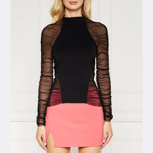 Узкая блузка Patrizia Pepe, черный
Узкая блузка Patrizia Pepe, черный