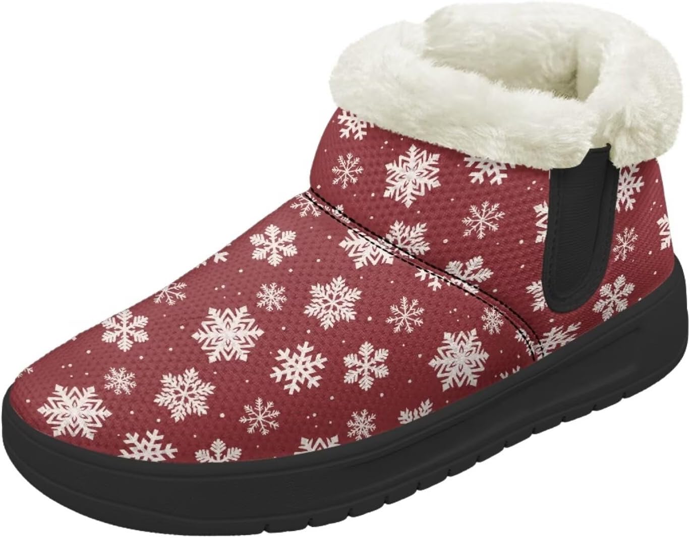 Рождественские снежные ботинки Forchrinse для женщин и мужчин, зимние теплые ботильоны, удобные, с легким надеванием, походные ботинки, рождественская обувь, Christmas Snowflakes
Рождественские снежные ботинки Forchrinse для женщин и мужчин, зимние теплые ботильоны, удобные, с легким надеванием, походные ботинки, рождественская обувь, Christmas Snowflakes