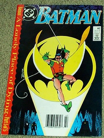 Batman A lonely Place of Dying No. 442 1989 (DC)
Batman A lonely Place of Dying No. 442 1989 (DC)