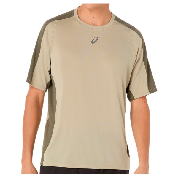 Футболка для бега Fujitrail Elite с короткими рукавами Asics, мультиколор 
Футболка для бега Fujitrail Elite с короткими рукавами Asics, мультиколор