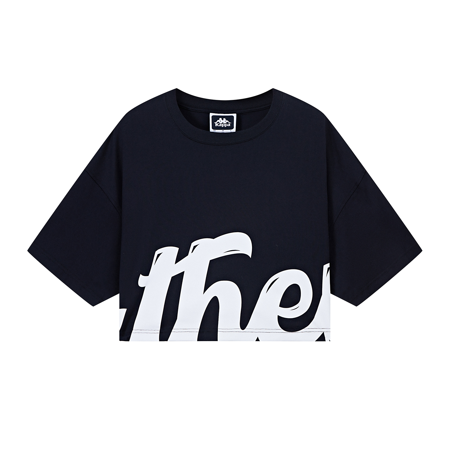 Футболка летняя женская Kappa, черная-990
Футболка летняя женская Kappa, черная-990