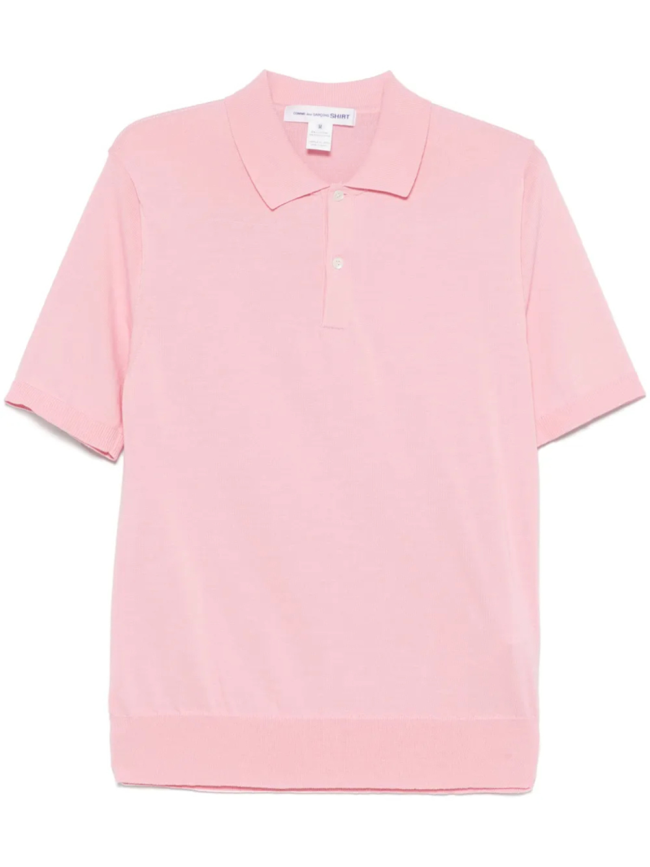 Comme Des Garçons Shirt рубашка поло тонкой вязки, розовый
Comme Des Garçons Shirt рубашка поло тонкой вязки, розовый