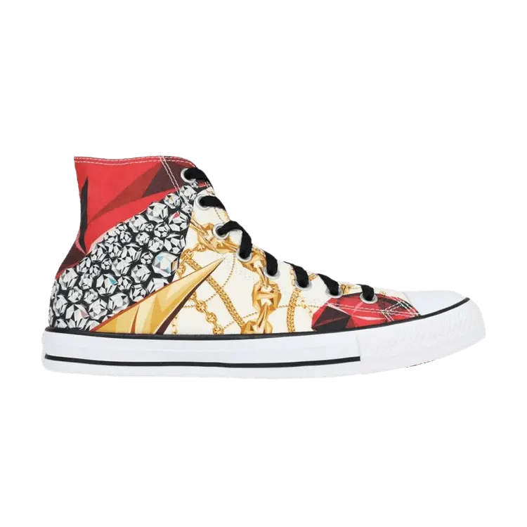 Кроссовки Converse Chuck Taylor All Star High 'Gold Chain Ruby', белый
Кроссовки Converse Chuck Taylor All Star High 'Gold Chain Ruby', белый