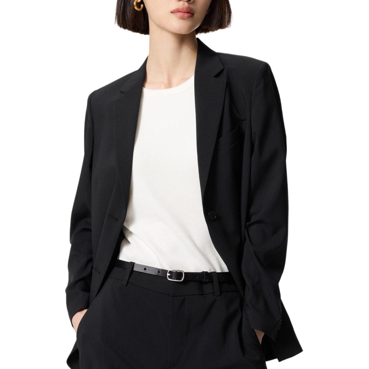 UNIQLO Женский деловой костюм черный, Black
UNIQLO Женский деловой костюм черный, Black