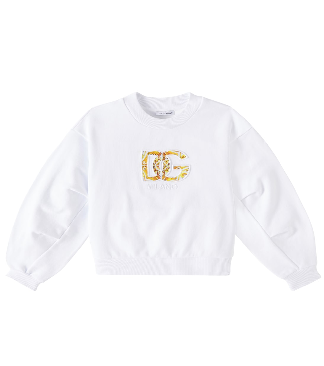 Толстовка из хлопкового джерси с логотипом Dolce&Gabbana Kids, Bianco Ottico
Толстовка из хлопкового джерси с логотипом Dolce&Gabbana Kids, Bianco Ottico