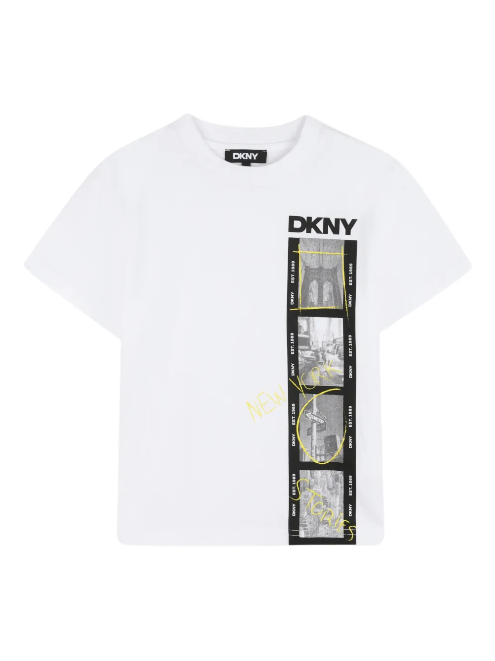 Футболка с графичным принтом Dkny Kids, белый
Футболка с графичным принтом Dkny Kids, белый