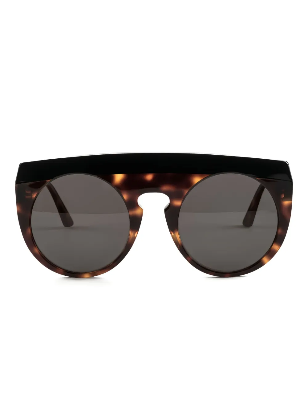 Солнцезащитные очки в геометрической оправе с черепаховым принтом Gamine, черный
Солнцезащитные очки в геометрической оправе с черепаховым принтом Gamine, черный