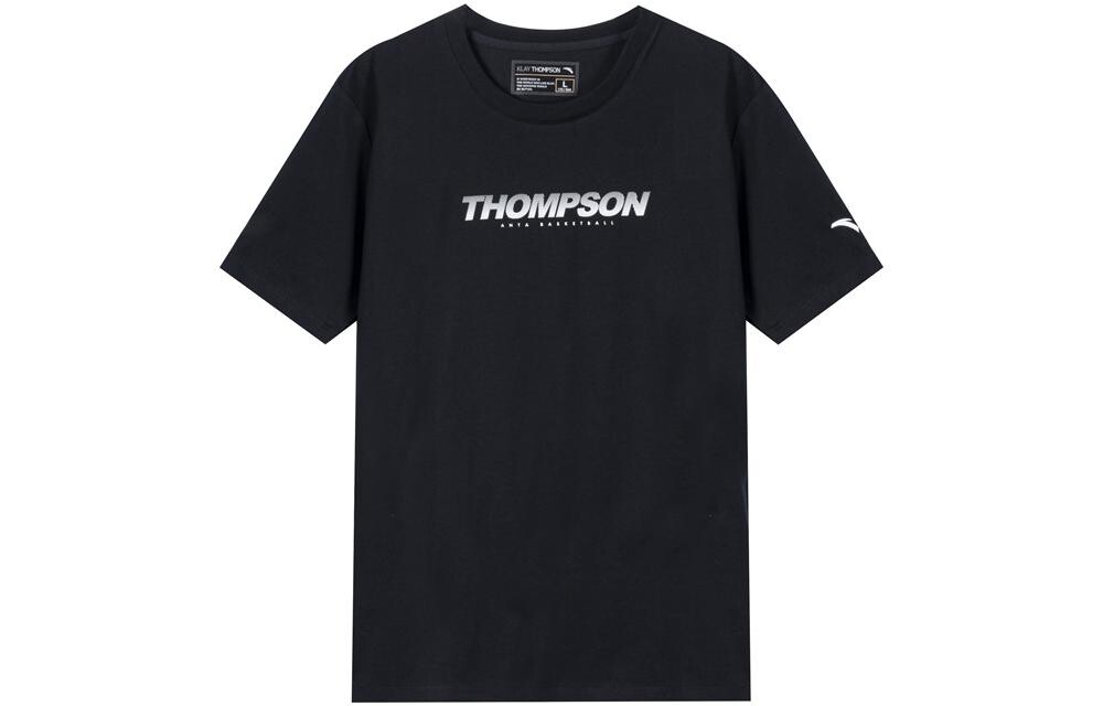 Футболка мужская черная Anta, черный 
Футболка мужская черная Anta, черный