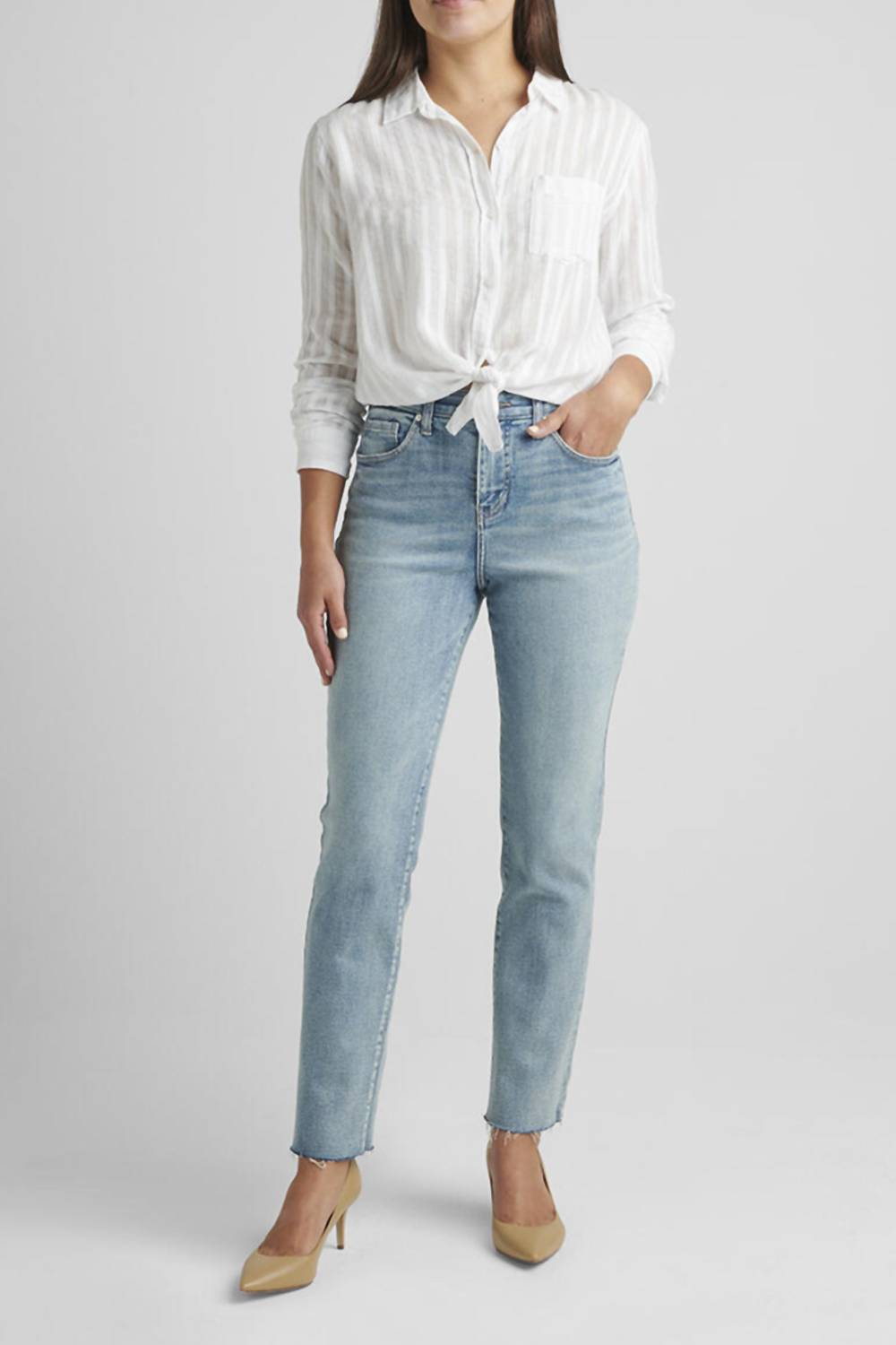 Джинсы Stella High Rise 30" Straight в цвете Seashore Blue JAG
Джинсы Stella High Rise 30" Straight в цвете Seashore Blue JAG