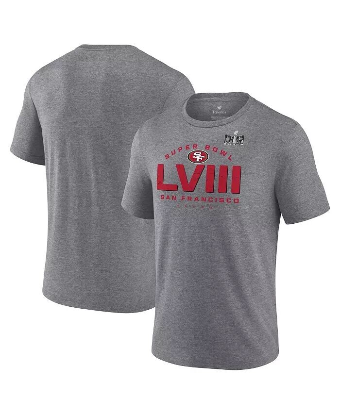 Мужская футболка Heather Gray San Francisco 49ers Super Bowl LVIII Made it Fanatics
Мужская футболка Heather Gray San Francisco 49ers Super Bowl LVIII Made it Fanatics