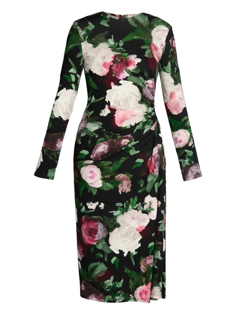 Драпированное платье миди с длинными рукавами ERDEM, черный
Драпированное платье миди с длинными рукавами ERDEM, черный