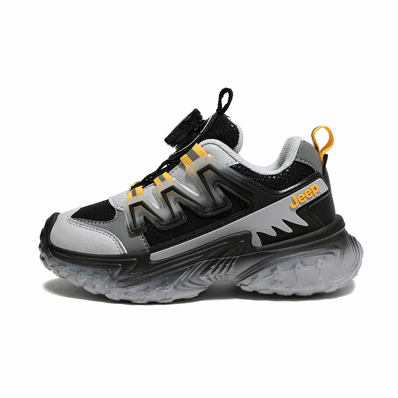 Низкие детские беговые кроссовки черно-серые Kids' Jeep
Низкие детские беговые кроссовки черно-серые Kids' Jeep