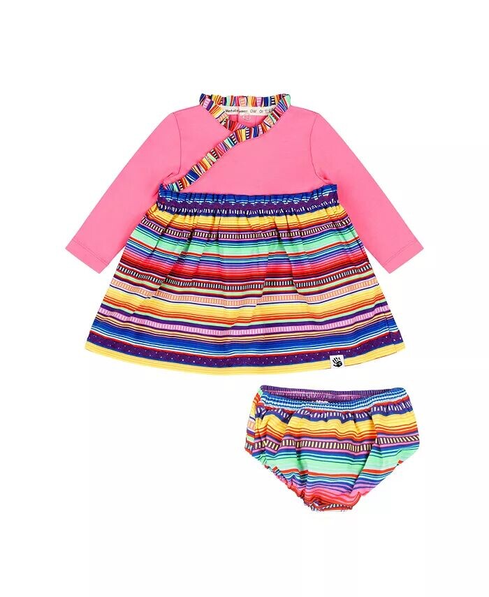 Платье и комплект шароваров с длинными рукавами и рюшами для маленьких девочек Mixed Up Clothing, розовый
Платье и комплект шароваров с длинными рукавами и рюшами для маленьких девочек Mixed Up Clothing, розовый