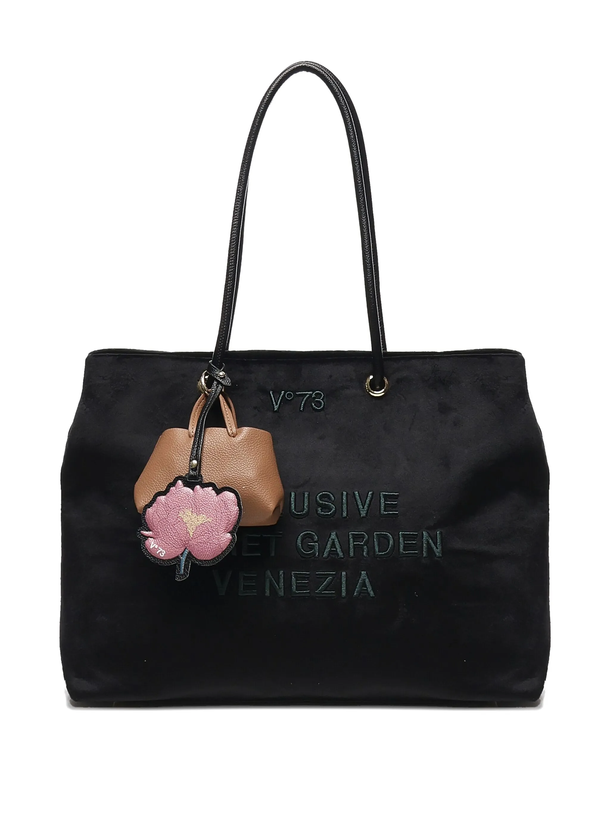 Сумка-тоут с вышивкой V°73, черный
Сумка-тоут с вышивкой V°73, черный