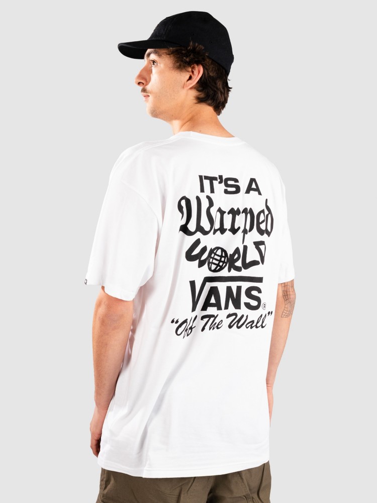 Футболка Vans Warped World T-Shirt, white, Белый, Футболка Vans Warped World T-Shirt, white
Футболка Vans Warped World T-Shirt, white, Белый, Футболка Vans Warped World T-Shirt, white