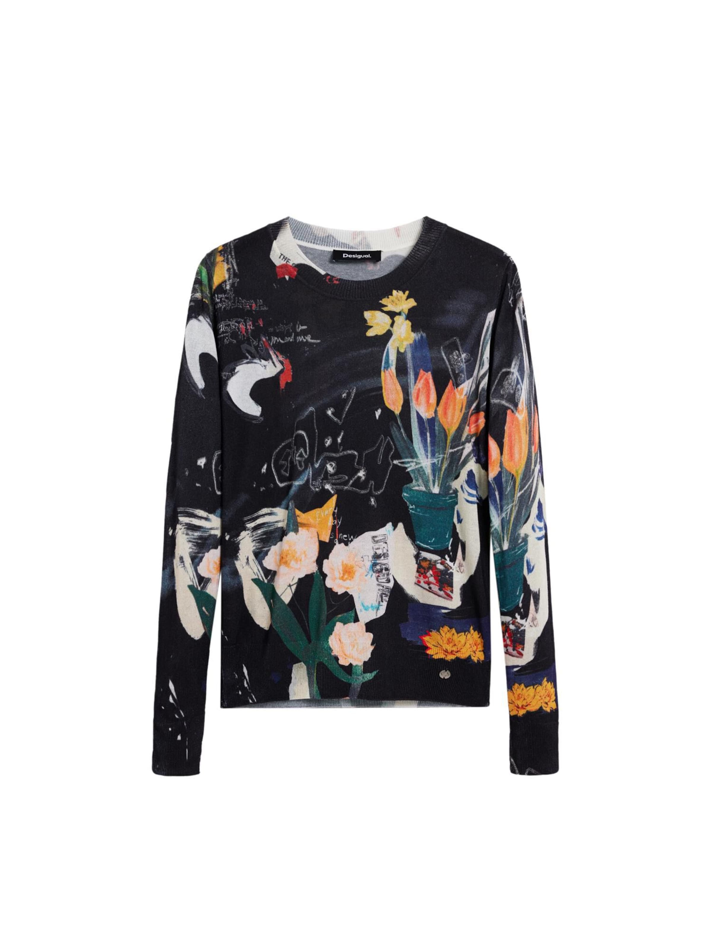 Desigual Свитер в черном цвете
Desigual Свитер в черном цвете