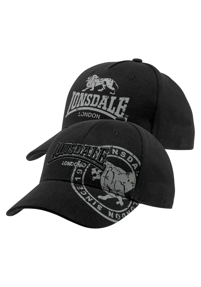 Бейсболка Lonsdale (2 шт. в упаковке, 2 шт. в упаковке), черный 
Бейсболка Lonsdale (2 шт. в упаковке, 2 шт. в упаковке), черный