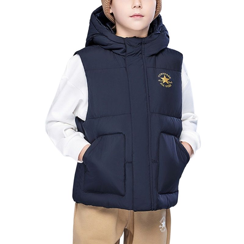 Детский жилет-пуховик Converse, черный
Детский жилет-пуховик Converse, черный