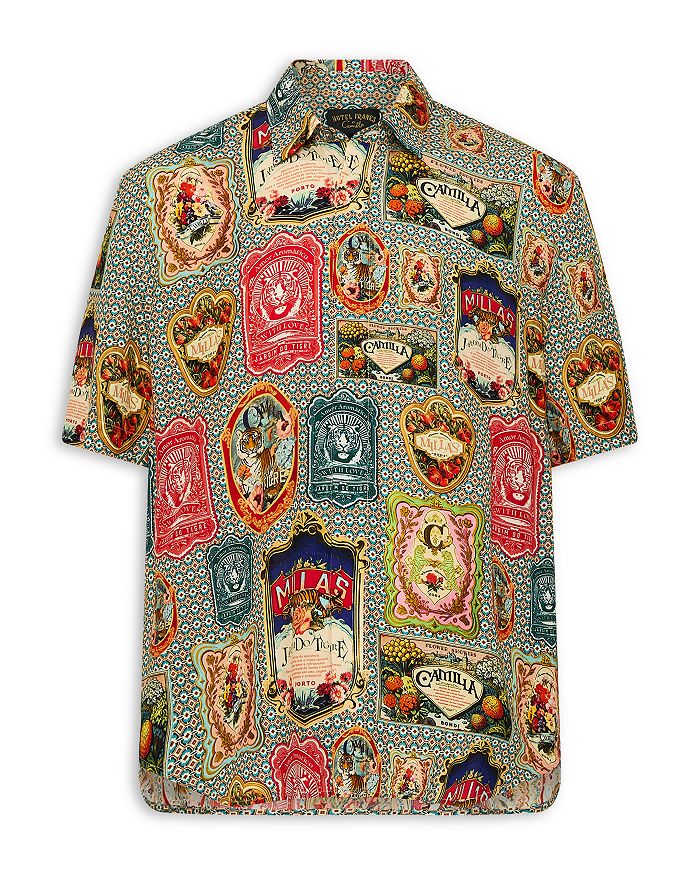 Оверсайз рубашка с принтом и коротким рукавом Camilla, мультиколор
Оверсайз рубашка с принтом и коротким рукавом Camilla, мультиколор