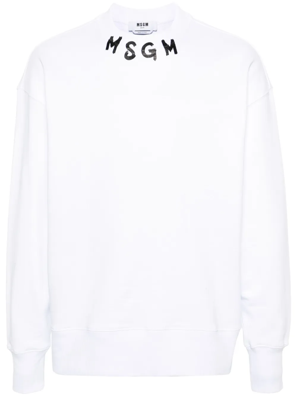 Толстовка с логотипом MSGM, белый
Толстовка с логотипом MSGM, белый