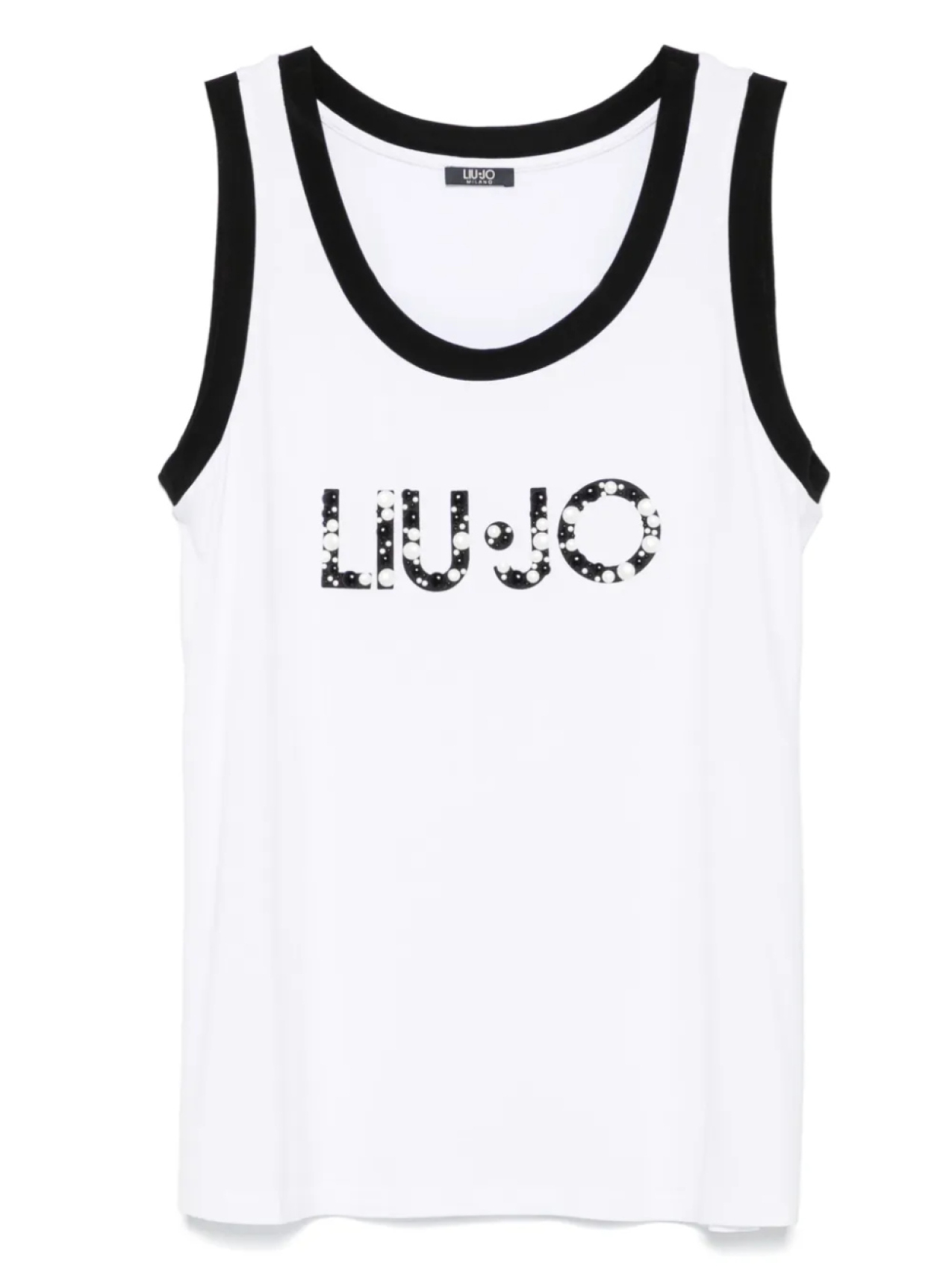 Топ, украшенный бисером LIU JO, белый
Топ, украшенный бисером LIU JO, белый