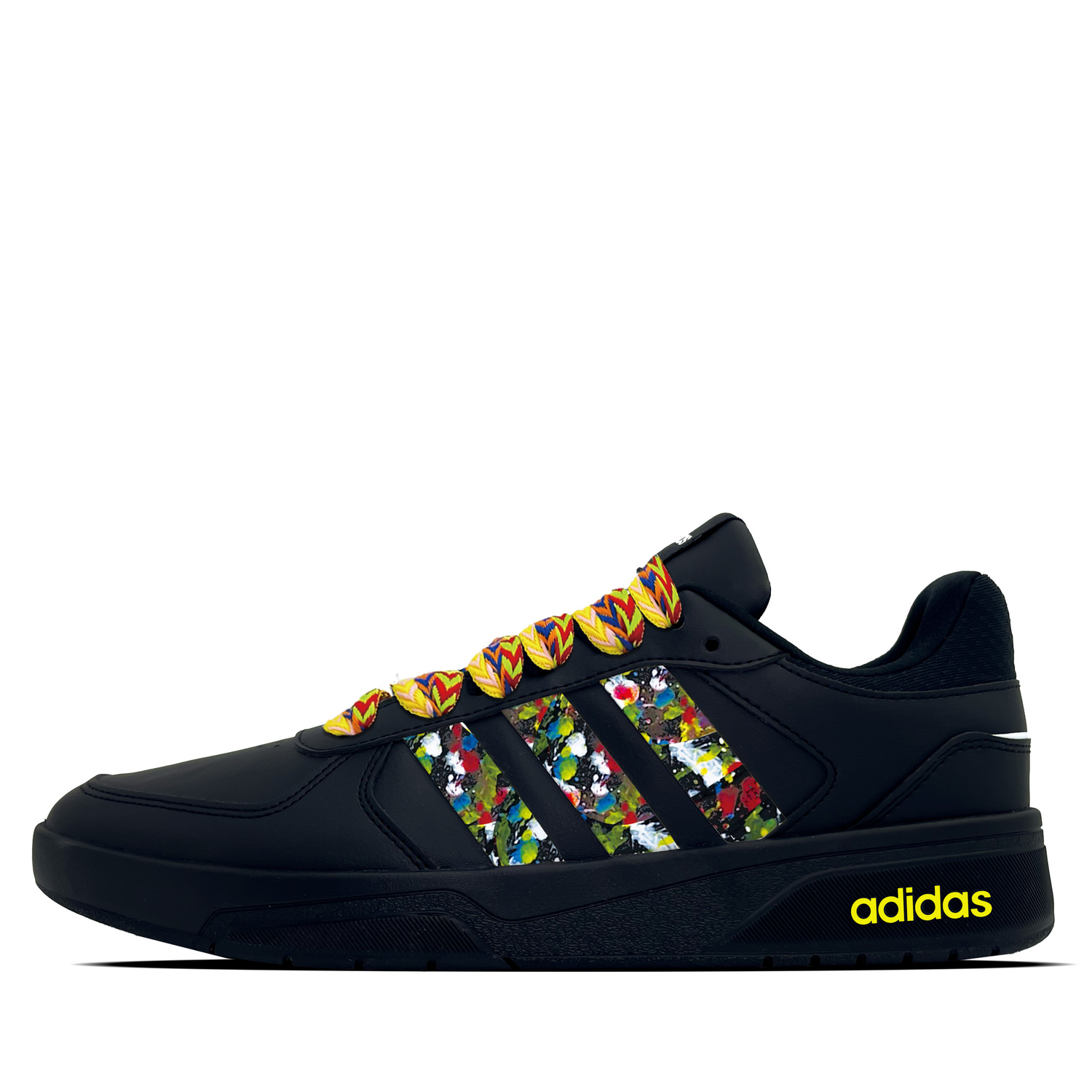 Adidas Neo Courtbeat Night Li Abrasion Resistant Low top Skateboard Shoes Unisex Black
Adidas Neo Courtbeat Night Li Abrasion Resistant Low top Skateboard Shoes Unisex Black