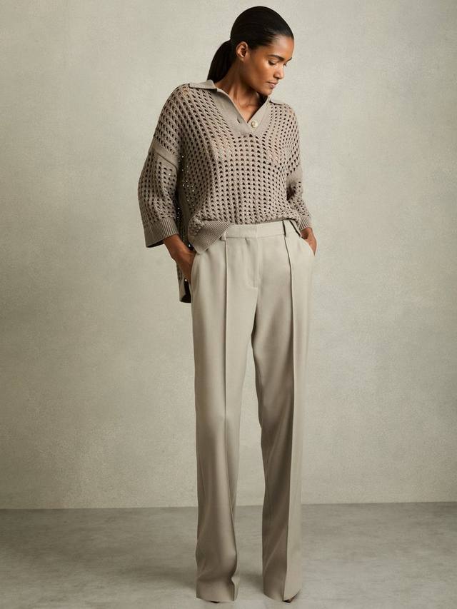 Роскошные брюки из прямой шерсти с текстурой бретани Reiss, цвет Neutral
Роскошные брюки из прямой шерсти с текстурой бретани Reiss, цвет Neutral
