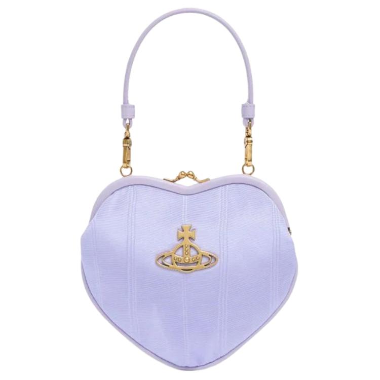 Vivienne Westwood Сумка женская в форме сердца из вискозы, цвет lilac
Vivienne Westwood Сумка женская в форме сердца из вискозы, цвет lilac