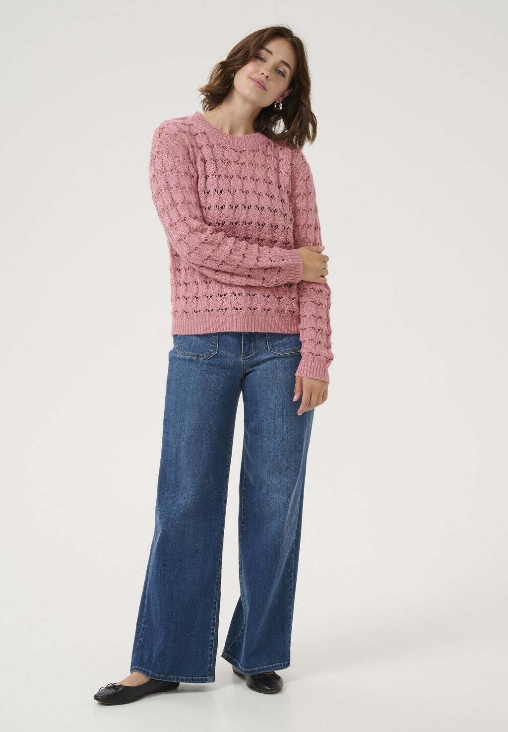 Джемпер ELENA Kaffe, светло-розовый
Джемпер ELENA Kaffe, светло-розовый